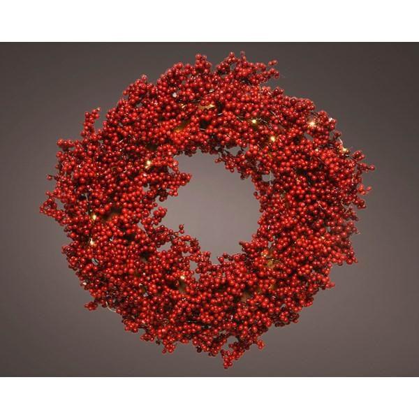 Ghirlanda bacche rosse con led 60cm diametro Kaemingk - Brico Sapiens - L' evoluzione del fai da te Ghirlanda bacche rosse con led 60cm diametro Kaemingk - Brico Sapiens - L' evoluzione del fai da te